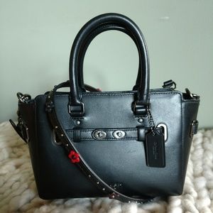Coach Blake Mini Carryall with Floral Strap